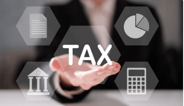 Business tax planning and preparation graphic