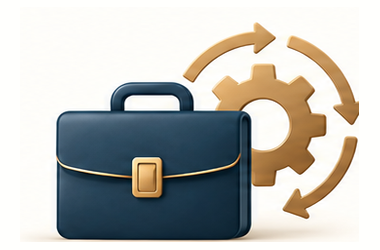 Business systems and process improvement illustration